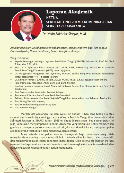 Laporan Akademik Ketua - Wisuda 2025_001