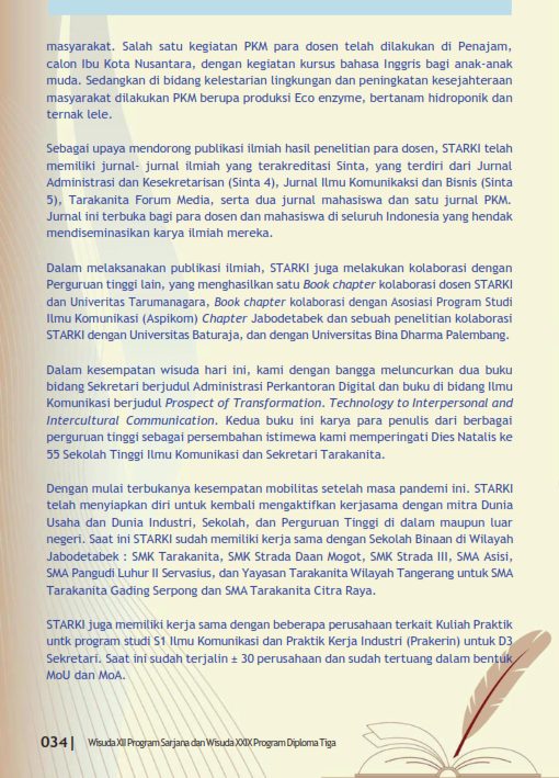 Wisuda 2023 - Laporan Akademik Ketua STARKI_006