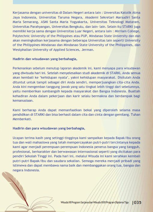 Wisuda 2023 - Laporan Akademik Ketua STARKI_007