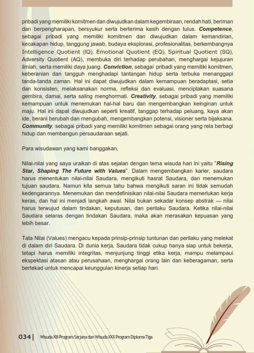 Wisuda 2024 - Laporan Akademik Ketua STARKI_006